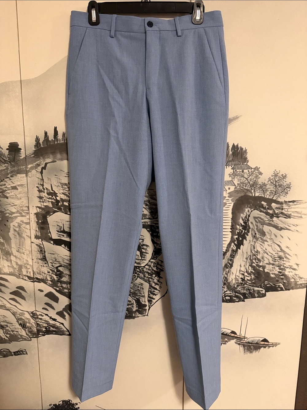 Zara Men's Sky Blue Dress Pants